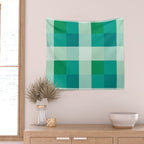 retro color illusion  Wall Tapestry Gallery Image 2