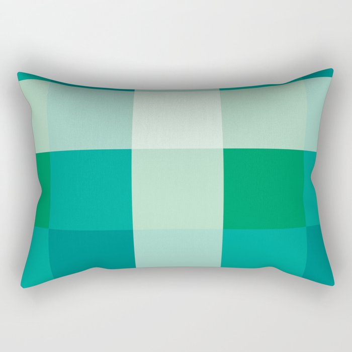 retro color illusion  Rectangular Pillow Gallery Image 2