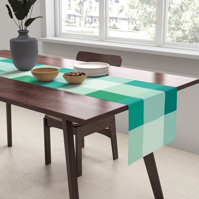 retro color illusion  Table Runner Gallery Image 2