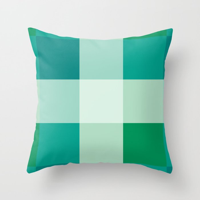 retro color illusion  Throw Pillow Gallery Image 6