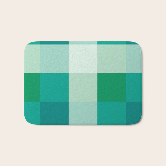 retro color illusion  Bath Mat Gallery Image 1