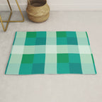 retro color illusion  Rug Gallery Image 1
