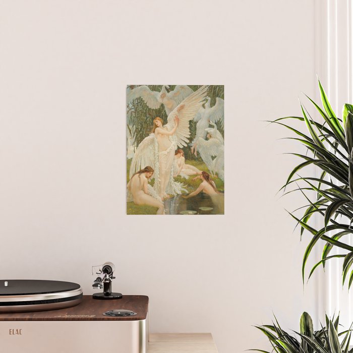 The Swan Maidens by Walter Crane Poster Gallery Image 2
