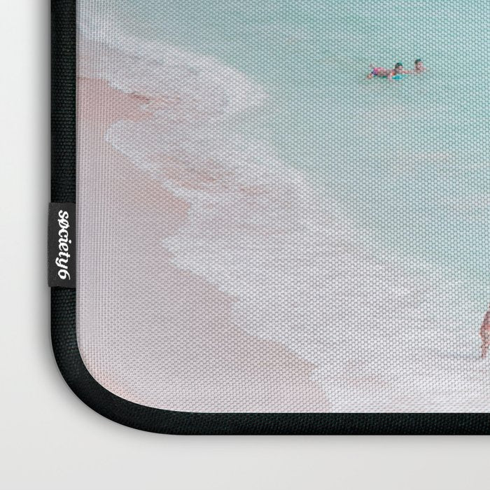 Waikiki Beach Aerial - Ocean Photography Laptop Sleeve Gallery Image 3