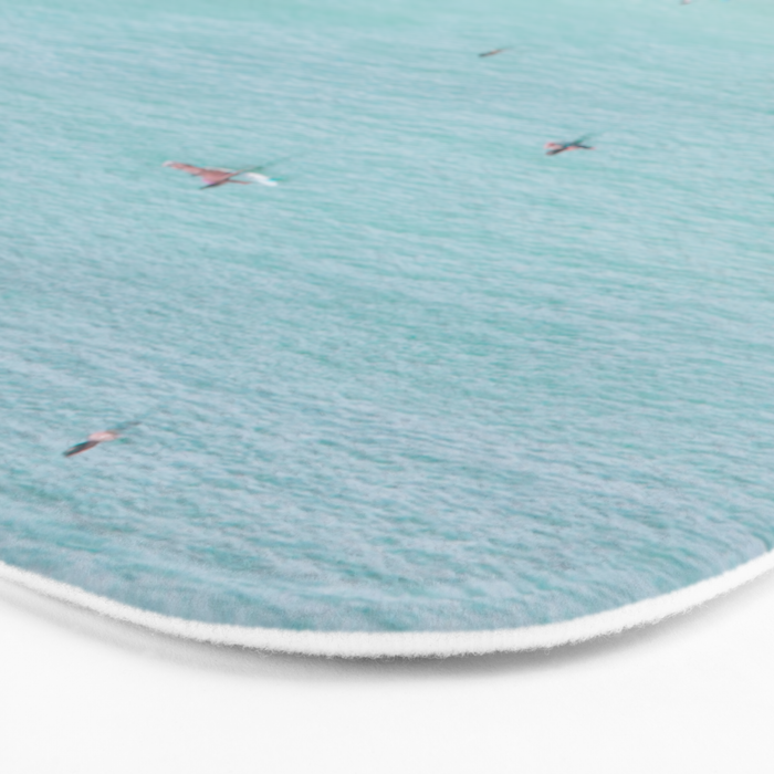 Waikiki Beach Aerial - Ocean Photography Bath Mat Gallery Image 3