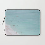 Waikiki Beach Aerial - Ocean Photography Laptop Sleeve Gallery Image 1