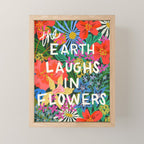 The Earth Laughs Mini Art Print Gallery Image 1