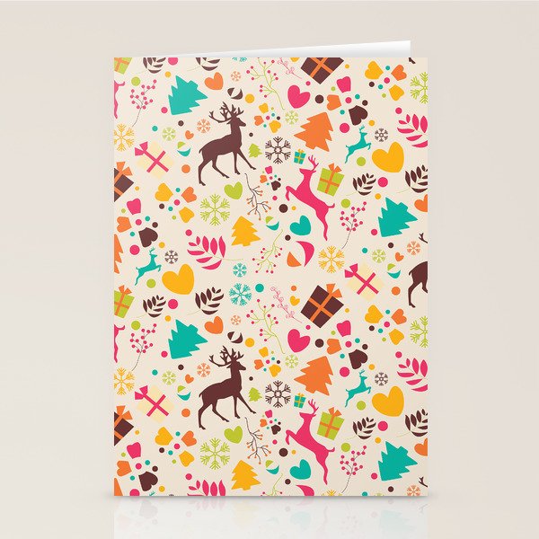 Christmas pattern 01 Stationery Card Gallery Image 2