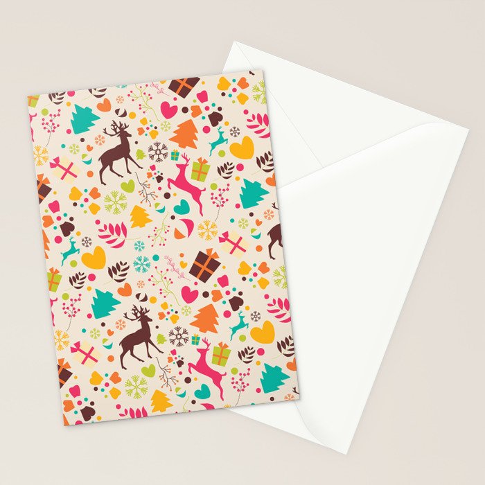 Christmas pattern 01 Stationery Card Gallery Image 2