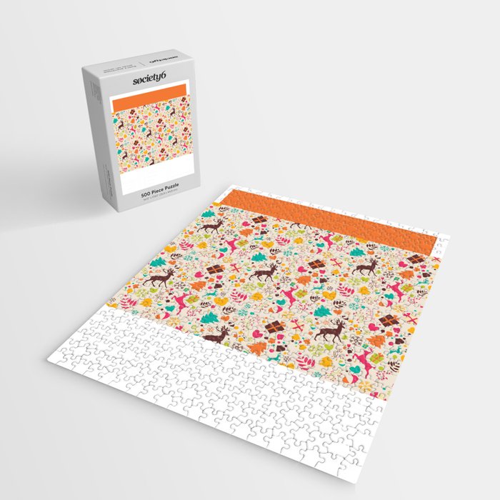 Christmas pattern 01 Jigsaw Puzzle Gallery Image 2
