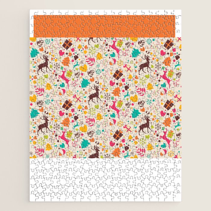 Christmas pattern 01 Jigsaw Puzzle Gallery Image 1