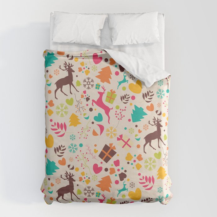 Christmas pattern 01 Duvet Cover Gallery Image 6
