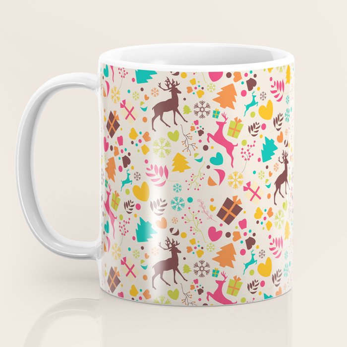 Christmas pattern 01 Coffee Mug Gallery Image 3