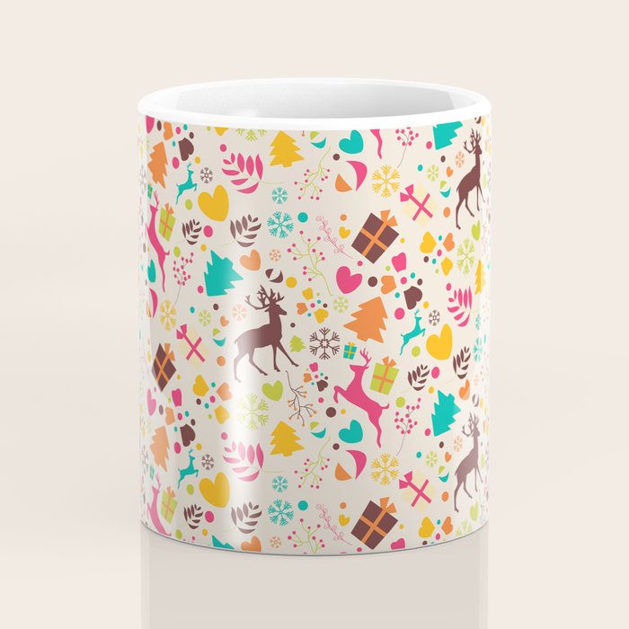 Christmas pattern 01 Coffee Mug Gallery Image 4