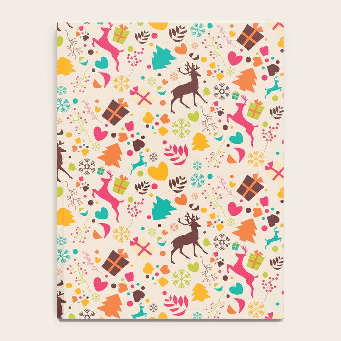 Christmas pattern 01 Notebook Gallery Image 4