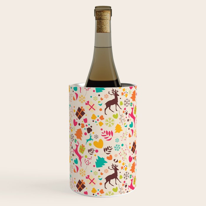 Christmas pattern 01 Wine Chiller Gallery Image 3