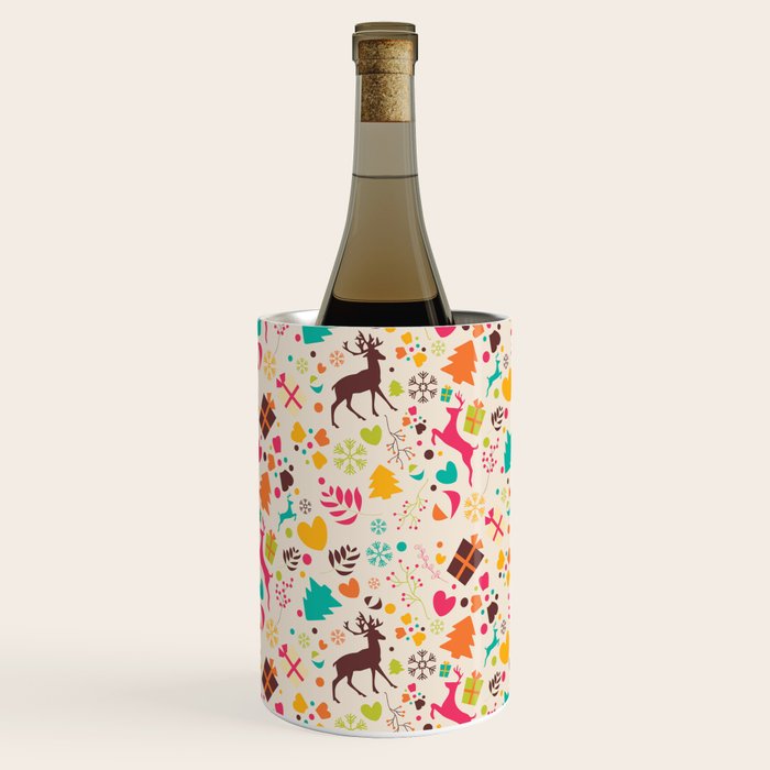Christmas pattern 01 Wine Chiller Gallery Image 2
