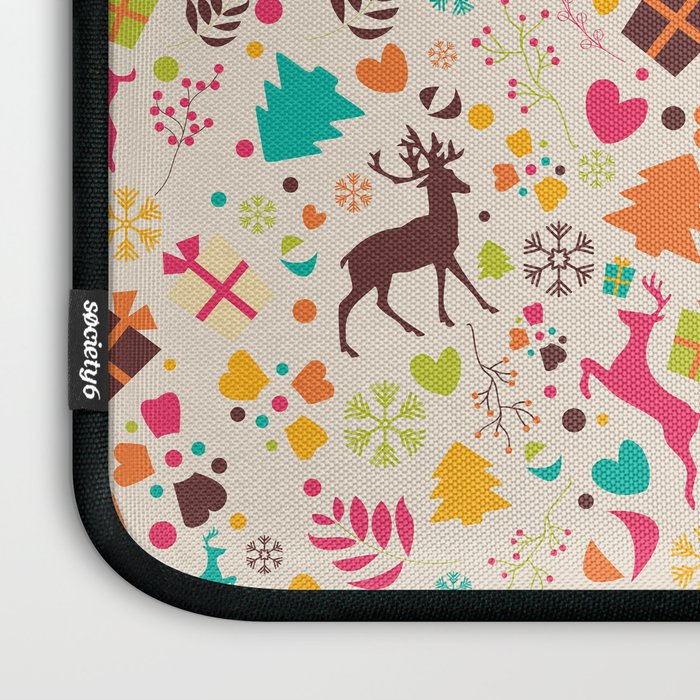 Christmas pattern 01 Laptop Sleeve Gallery Image 3