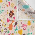 Christmas pattern 01 Wall Tapestry Gallery Image 3
