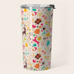 Christmas pattern 01 Travel Mug Gallery Image 2