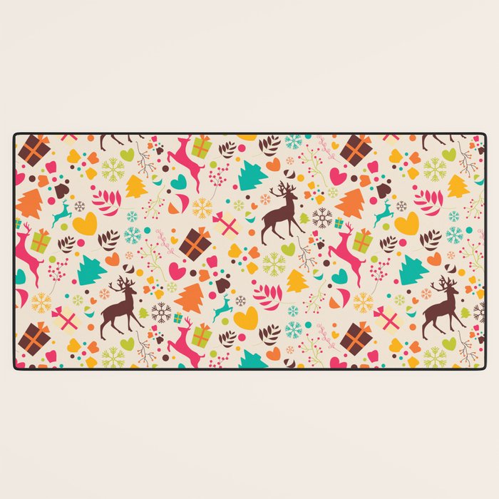 Christmas pattern 01 Desk Mat Gallery Image 3