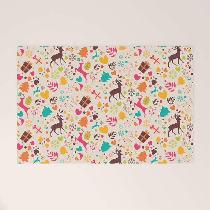 Christmas pattern 01 Welcome Mat Gallery Image 1