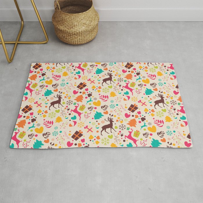 Christmas pattern 01 Rug Gallery Image 1