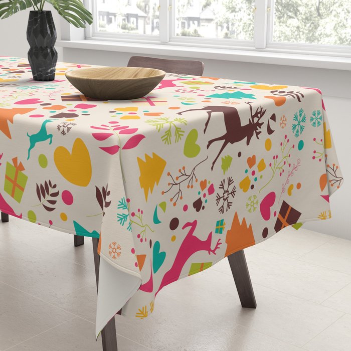 Christmas pattern 01 Tablecloth Gallery Image 3