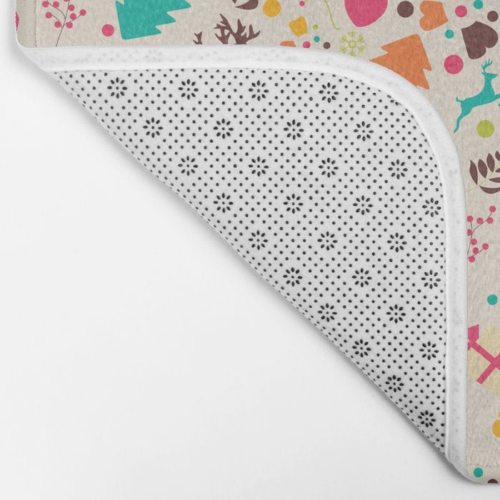 Christmas pattern 01 Bath Mat Gallery Image 2