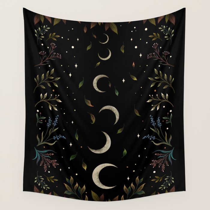 Crescent Moon Garden Wall Tapestry Gallery Image 4