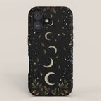 Crescent Moon Garden iPhone Case Gallery Image 1