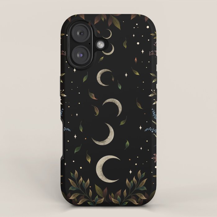 Crescent Moon Garden iPhone Case Gallery Image 1