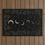 Crescent Moon Garden Outdoor Rug Gallery Image 1
