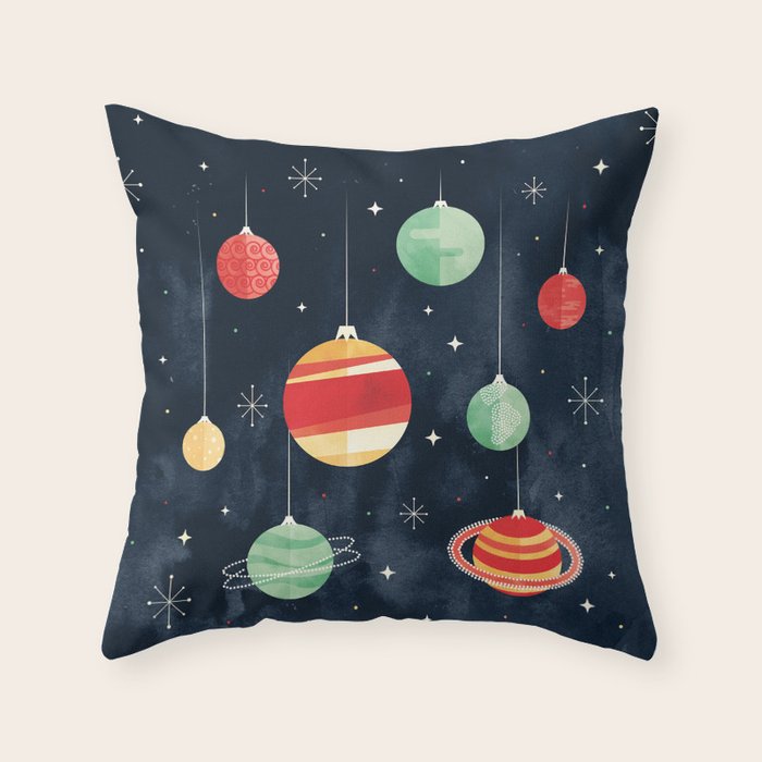 Joy to the Universe Throw Pillow Gallery Image 6