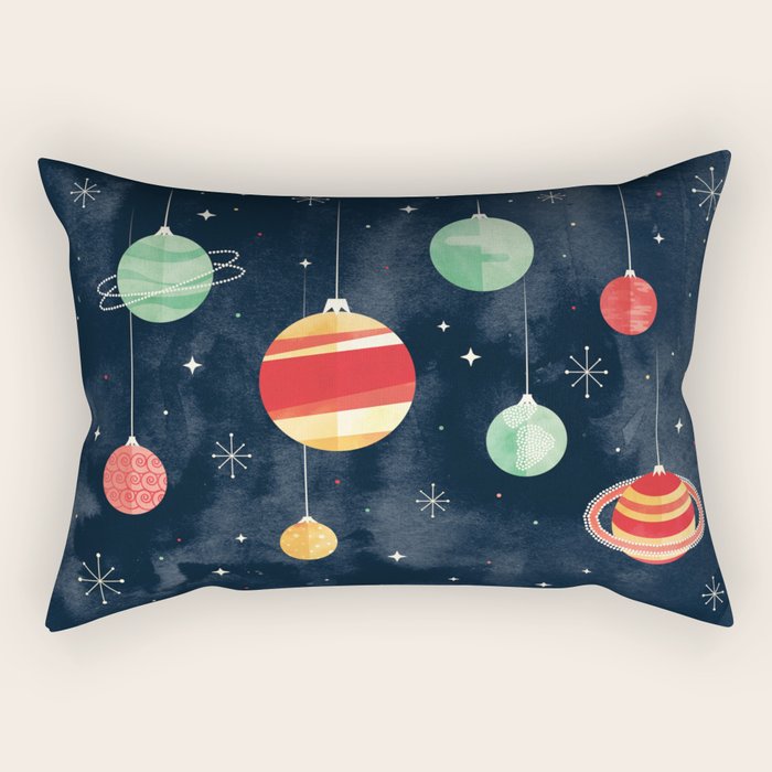 Joy to the Universe Rectangular Pillow Gallery Image 1
