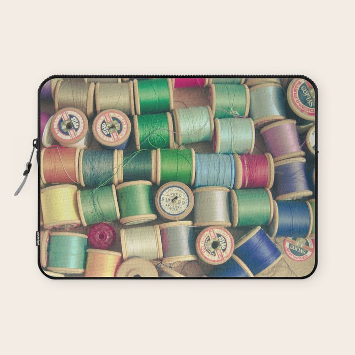 Cotton Reels Laptop Sleeve Gallery Image 1