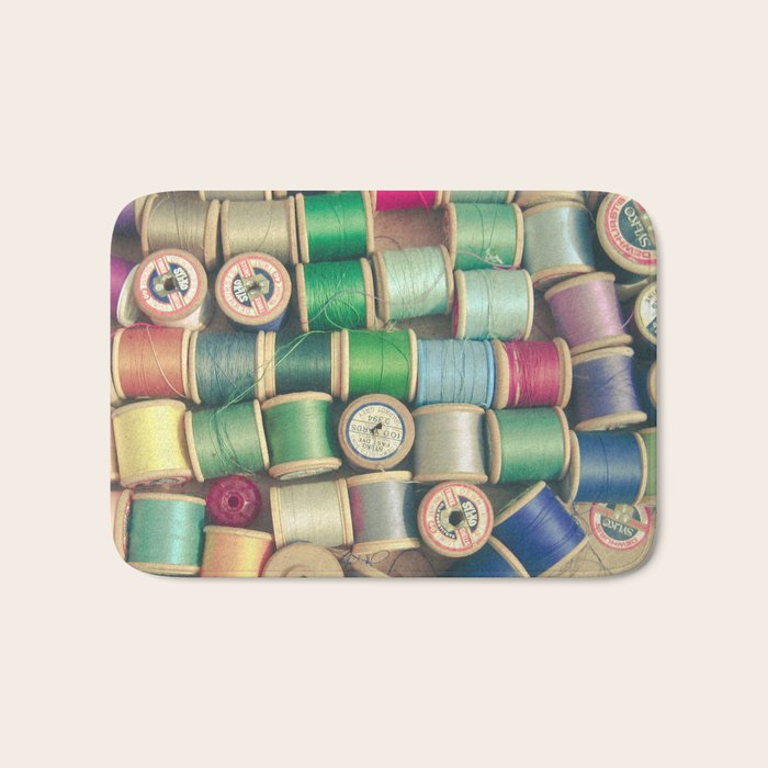 Cotton Reels Bath Mat Gallery Image 1