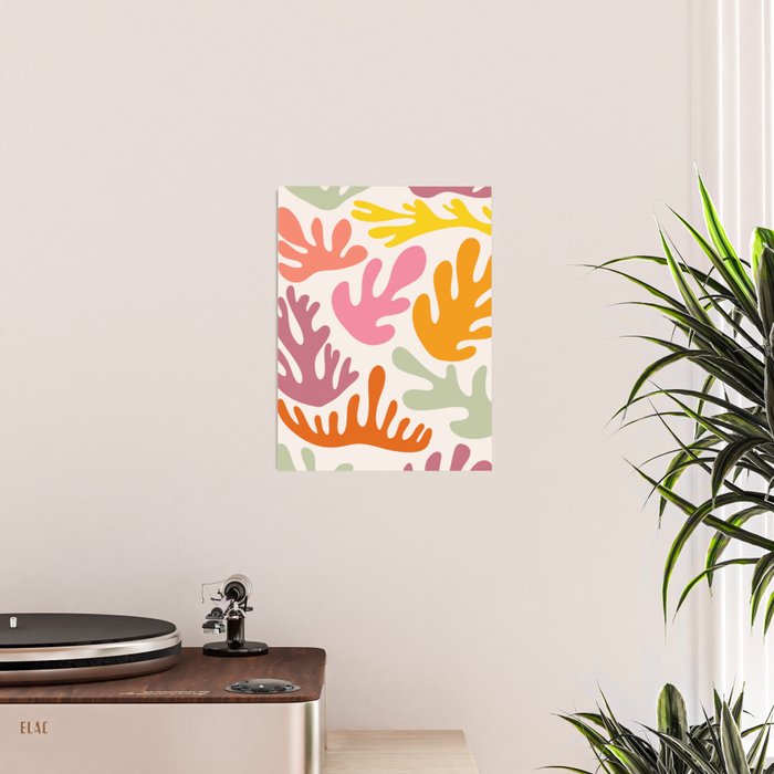 Candy Coral Matisse  Poster Gallery Image 2