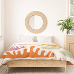 Candy Coral Matisse  Duvet Cover Gallery Image 3