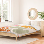 Candy Coral Matisse  Duvet Cover Gallery Image 2