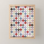 Winter Polka Dots Mini Art Print Gallery Image 1
