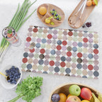 Winter Polka Dots Cutting Board Gallery Image 2