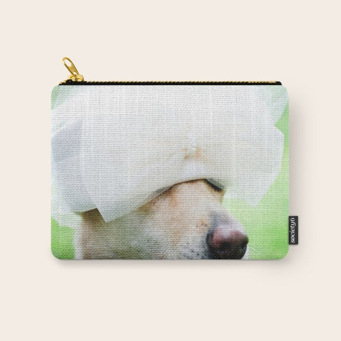 Portrait of a Dog Carry All Pouch Gallery Image 1