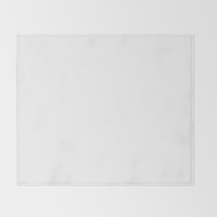 White Throw Blanket Gallery Image 2