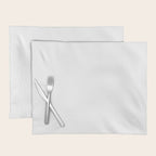 White Placemat Gallery Image 1