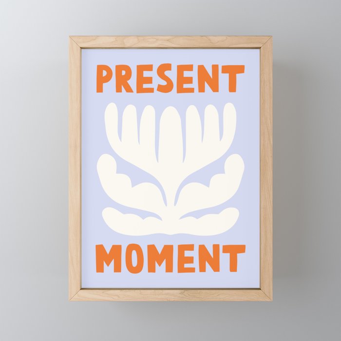 Present moment Mini Art Print Gallery Image 1