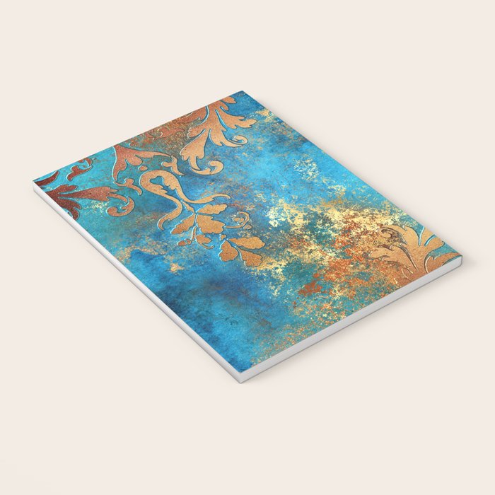 Ornament Rust Texture 02 Notebook Gallery Image 3