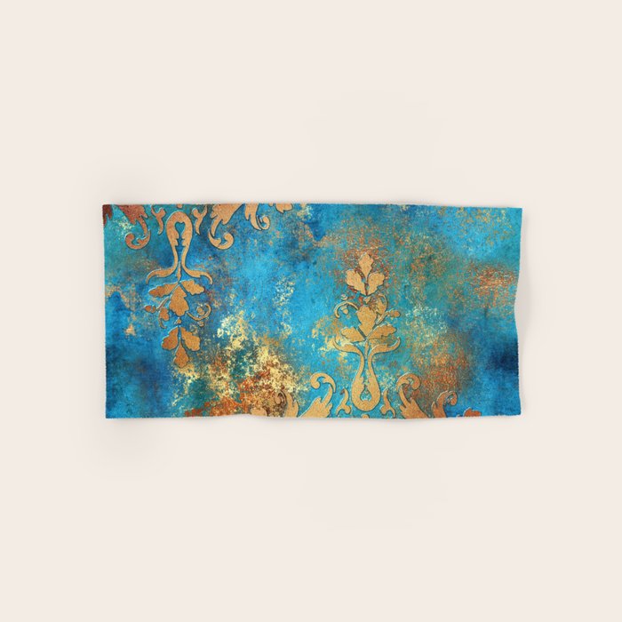 Ornament Rust Texture 02 Bath Towel Gallery Image 1