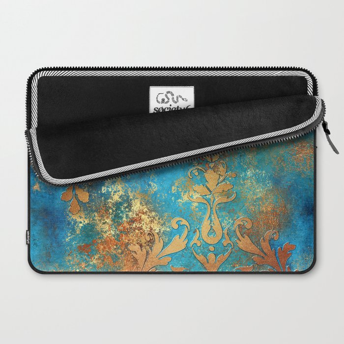 Ornament Rust Texture 02 Laptop Sleeve Gallery Image 2