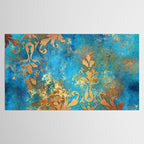 Ornament Rust Texture 02 Tablecloth Gallery Image 2